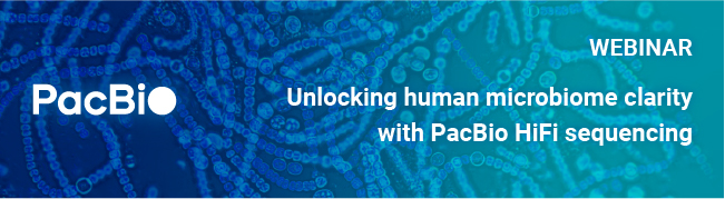 PacBio 線上講座：Unlocking human microbiome clarity with PacBio HiFi sequencing 以 PacBio HiFi 定序，讀懂人類微生物體的真實細節