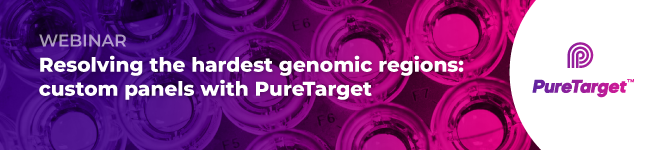 PacBio 線上講座:Resolving the hardest genomic regions: custom panels with PureTarget 解析最難攻克的基因組區域:使用 PureTarget 打造客製化目標區域定序面板