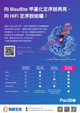 PacBio 5-base HiFi 定序讓您直接獲取五種鹼基的精準序列 (A、C、G、T、5mC)