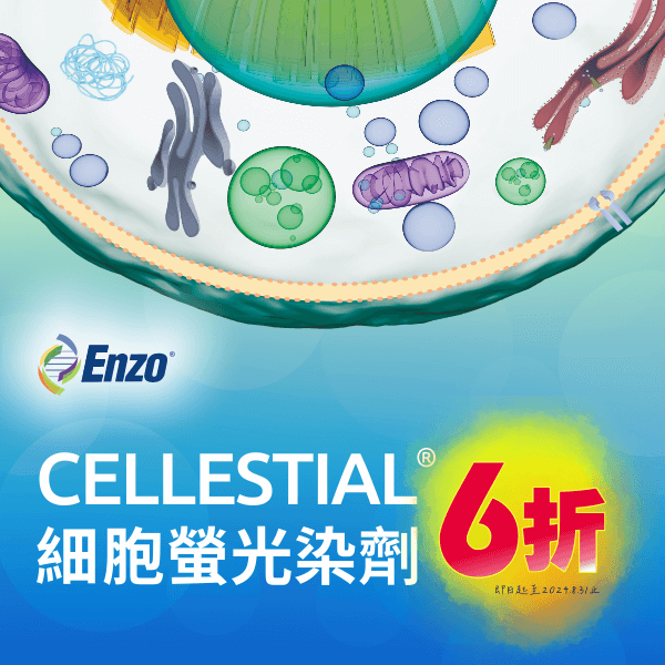 Enzo Life Sciences CELLESTIAL® 細胞螢光染劑6折限時優惠