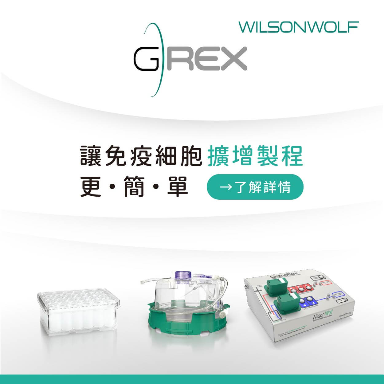 G-Rex：讓免疫細胞擴增製程更簡單 | Wilson Wolf